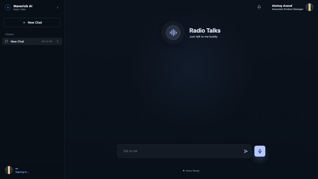 Screenshot of Akshay Anand's Personal voice skill submission