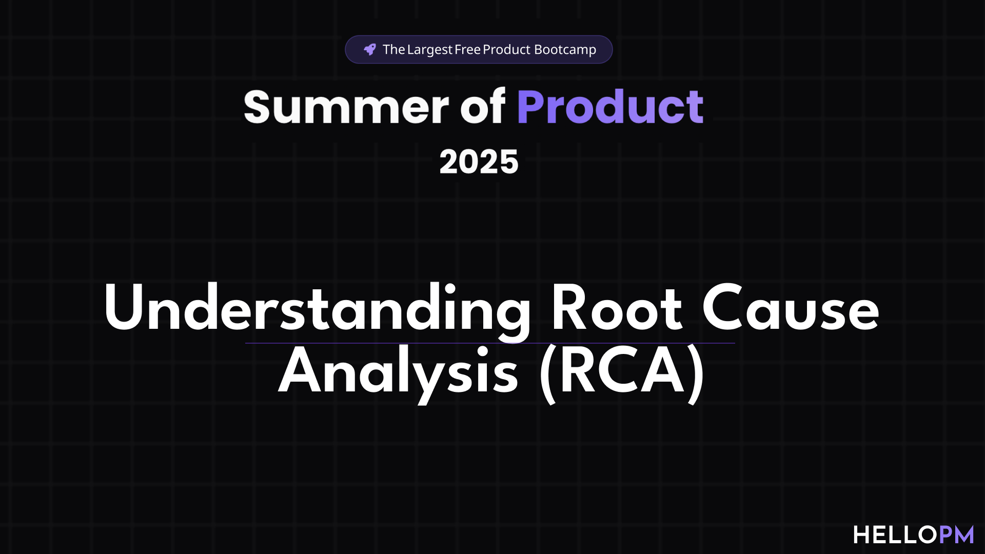 Understanding Root Cause Analysis