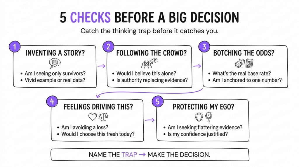 Art of thinking clearly summary- Field Guide