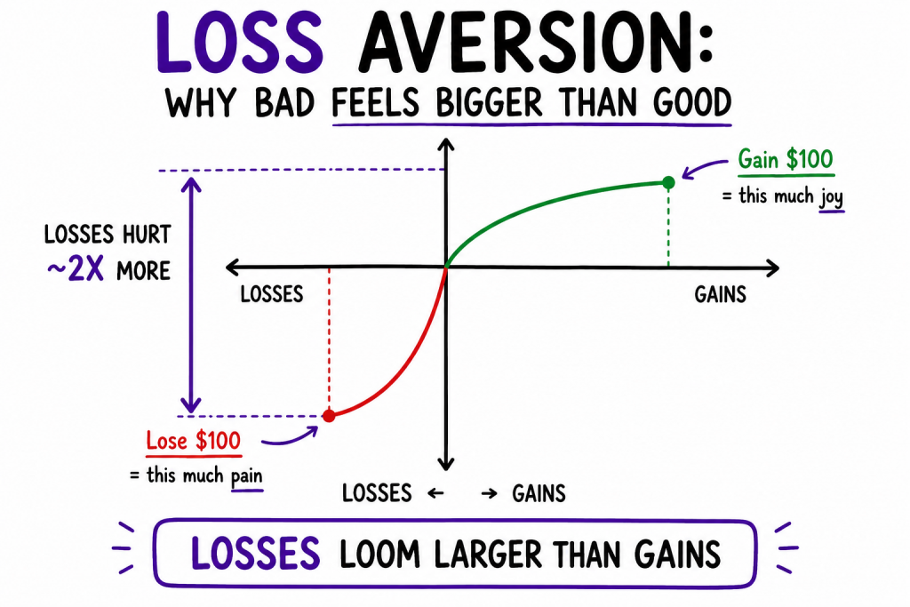 Art of thinking clearly summary- Loss Aversion