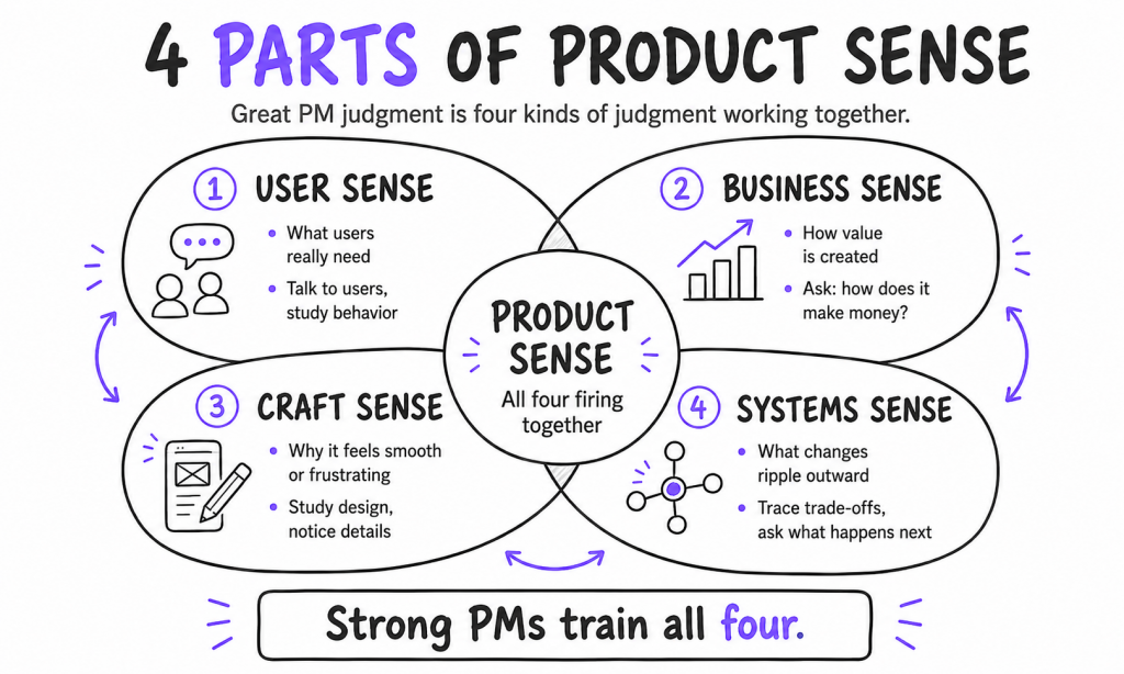 How to develop Product Sense